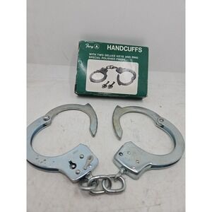 Fury 15901 Polished Handcuffs Untested No Keys